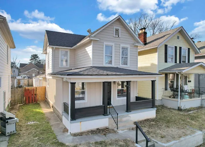 Bright And Cozy 3br Retreat Near Downtown Columbus